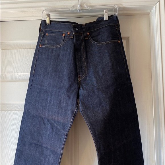 Levi's 501XX Men's Deep Indigo Straight Jeans Sz 34/34.  NWOT. Box11 - Picture 2 of 9